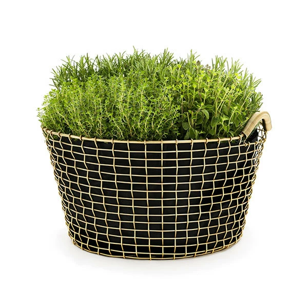 Classic 35 wire basket, brass Hot Sale ???? Korbo Classic 35 Wire Basket, Brass ???? -Muuto Shop 100Korbo iso