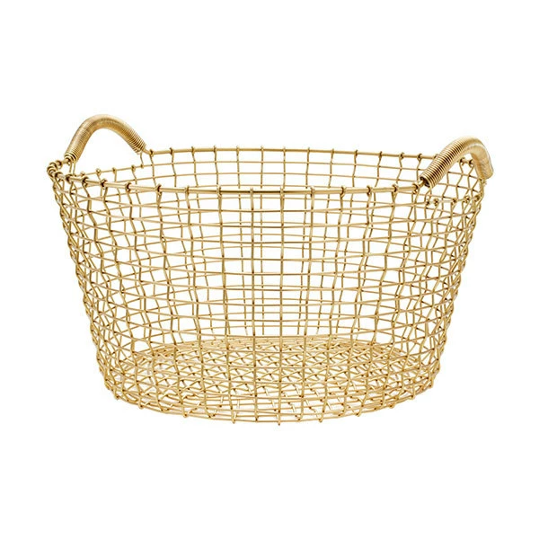 Classic 35 wire basket, brass Hot Sale ???? Korbo Classic 35 Wire Basket, Brass ???? -Muuto Shop 101Korbo iso