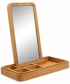 Deals 🎉 Spring Copenhagen Mirror Box, Oak 🌟