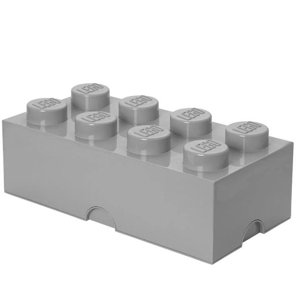 Lego Storage Brick 8, grey Hot Sale ???? Room Copenhagen Lego Storage Brick 8, Grey ???? -Muuto Shop 104RoomCopenhagen th