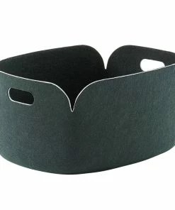 Best Pirce ✨ Muuto Restore Storage Basket, Dark Green 🥰