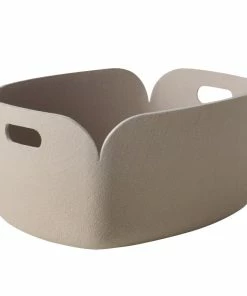 Best deal ๐ Muuto Restore Storage Basket, Sand ๐
