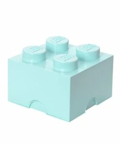 Best Pirce 💯 Room Copenhagen Lego Storage Brick 4, Aqua 🔔