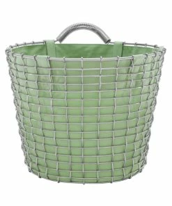 Best deal 🥰 Korbo Basket Liner 16 L, Green 🔔