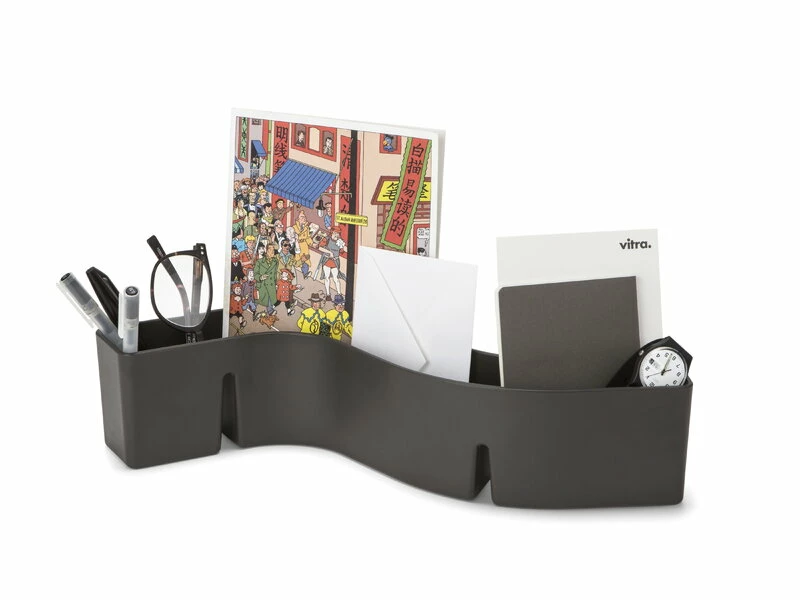 Budget 🥰 Vitra S-Tidy Organizer, Dark Grey ⌛ - Image 2