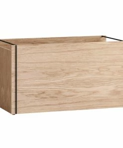 Best Sale 🎉 Moebe Storage Box, Oak - Black 🎉