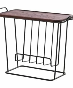 Top 10 💯 Maze Minnie Mae Wood Tray Table, Black - Ash 🧨