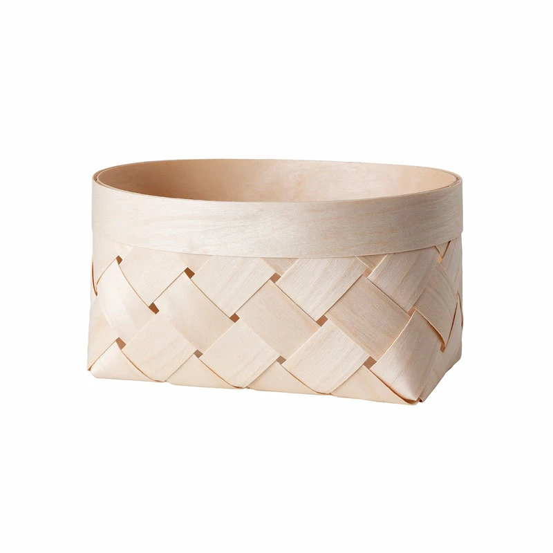 Viilu birch basket, oval, XS Cheap ???? Verso Design Viilu Birch Basket, Oval, XS ⭐ -Muuto Shop 207VersoDesign 20 TH
