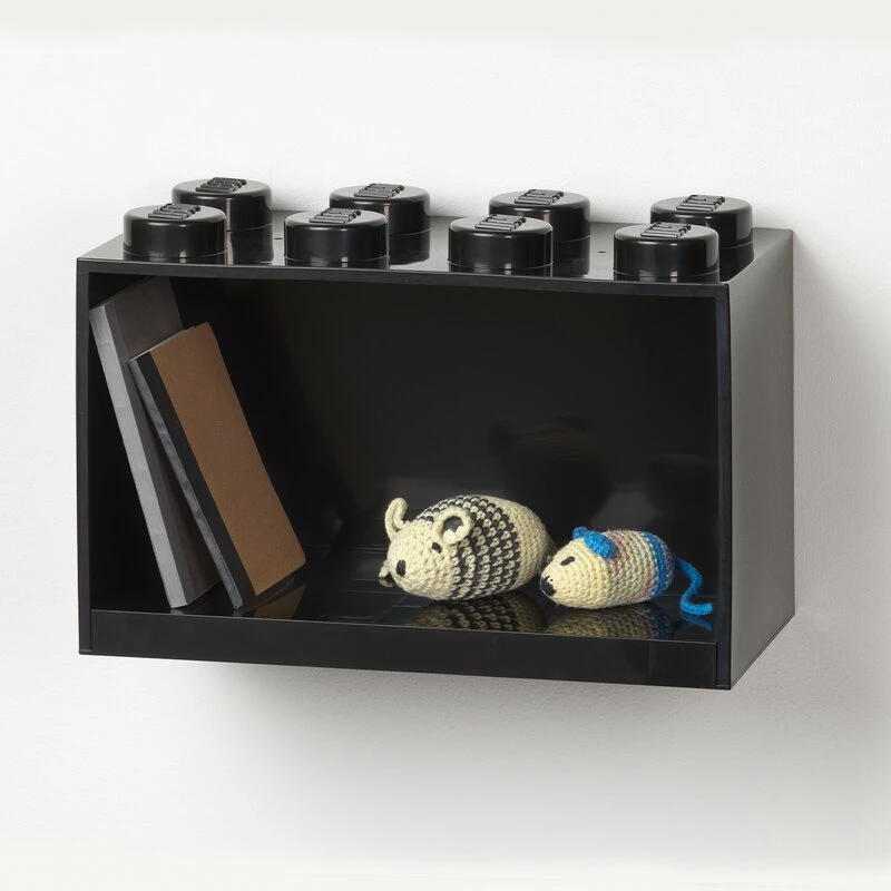 Lego Brick Shelf 8, black Flash Sale ???? Room Copenhagen Lego Brick Shelf 8, Black ???? -Muuto Shop 25RoomCopenhagen AK
