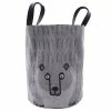 Hot Sale ⭐ MUM's Bear Basket, Light Grey 🤩