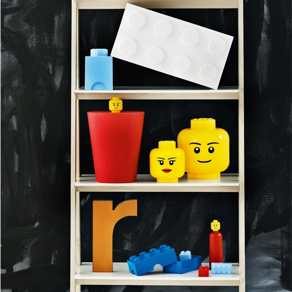 Lego Storage Head container, S, Girl Brand new ???? Room Copenhagen Lego Storage Head Container, S, Girl ???? -Muuto Shop 31RoomCopenhagen iso 2