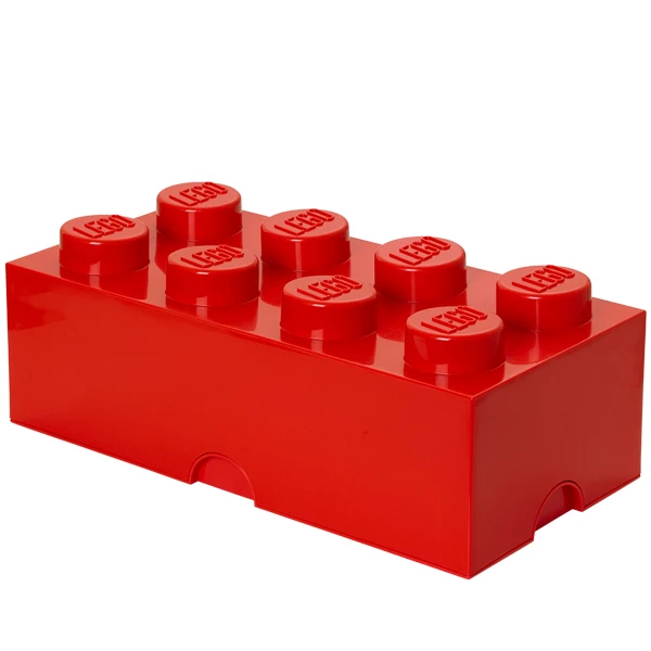 Lego Storage Brick 8, red Wholesale ???? Room Copenhagen Lego Storage Brick 8, Red ❤️ -Muuto Shop 35RoomCopenhagen iso