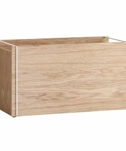 Cheap ❤️ Moebe Storage Box, Oak - White ⌛