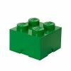 Flash Sale 🔥 Room Copenhagen Lego Storage Brick 4, Green ✔️