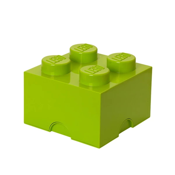 Lego Storage Brick 4, lime Outlet ???? Room Copenhagen Lego Storage Brick 4, Lime ???? -Muuto Shop 402 RoomCopenhagen iso