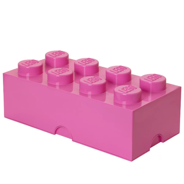 Lego Storage Brick 8, medium pink Budget ✨ Room Copenhagen Lego Storage Brick 8, Medium Pink ???? -Muuto Shop 407 RoomCopenhagen iso