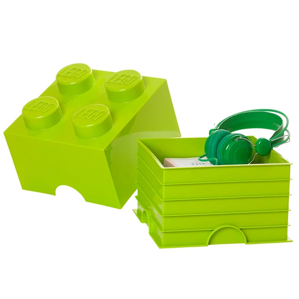 Lego Storage Brick 4, lime Outlet ???? Room Copenhagen Lego Storage Brick 4, Lime ???? -Muuto Shop 412 RoomCopenhagen iso