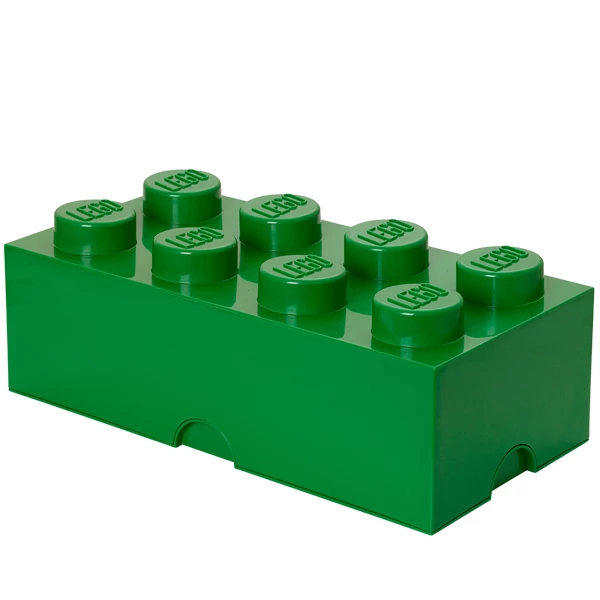 Lego Storage Brick 8, green Flash Sale ???? Room Copenhagen Lego Storage Brick 8, Green ???? -Muuto Shop 42RoomCopenhagen iso