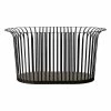 Top 10 ✨ MENU Ribbon Basket, Black ???? -Muuto Shop 4300539 Ribbon Basket Black Front