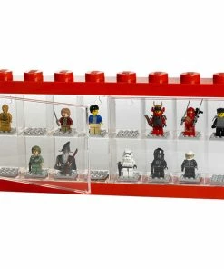 Hot Sale ???? Room Copenhagen Lego Minifigure Display Case 16, Red ????