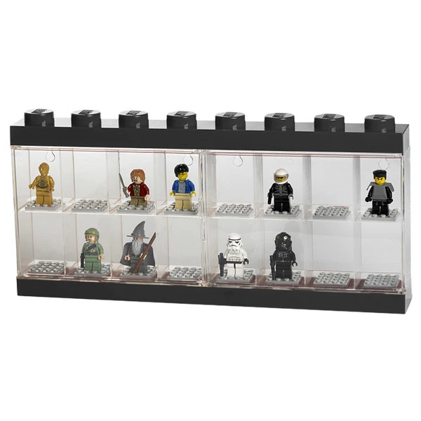 Lego Minifigure Display Case 16, black Budget ⭐ Room Copenhagen Lego Minifigure Display Case 16, Black ???? -Muuto Shop 460 RoomCopenhagen iso