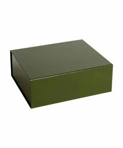 Best Pirce 🔥 HAY Colour Storage Box, M, Olive 🌟