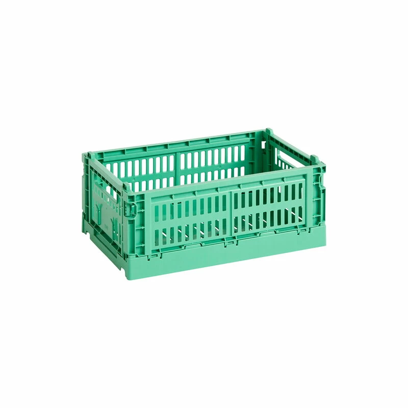 Colour Crate, S, recycled plastic, dark mint Deals ???? HAY Colour Crate, S, Recycled Plastic, Dark Mint ???? -Muuto Shop 541440 HAY Colour Crate S dark mint