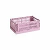 Best deal 💯 HAY Colour Crate, S, Recycled Plastic, Dusty Rose ⌛