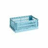 Coupon ❤️ HAY Colour Crate, S, Recycled Plastic, Light Blue ???? -Muuto Shop 541447 HAY Colour Crate S light blue