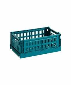 Buy ???? HAY Colour Crate, S, Recycled Plastic, Ocean Green ⭐
