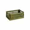 Top 10 ⌛ HAY Colour Crate, S, Recycled Plastic, Olive ✨ -Muuto Shop 541452 HAY Colour Crate S olive