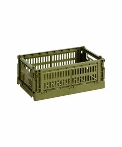 Top 10 ⌛ HAY Colour Crate, S, Recycled Plastic, Olive ✨