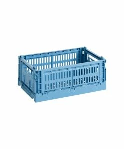Best reviews of ๐ HAY Colour Crate, S, Recycled Plastic, Sky Blue ๐