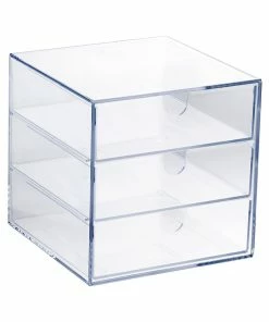 Best Sale 😉 Palaset 3-drawer Box, Clear 🥰