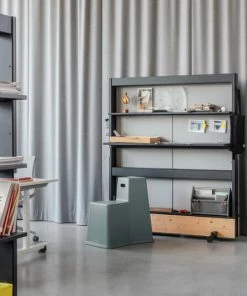 Promo ✨ Vitra Locker Box RE, Dark Grey ⭐ -Muuto Shop 6240776 Dancing Wall Workshelf 0036 master