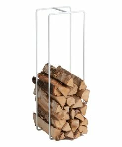 Hot Sale ???? Maze Mixrack Storage, L, White ❤️ -Muuto Shop 707100 Mixrack storage Large white Packshot firewood