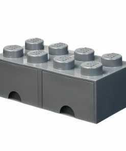 Hot Sale ⌛ Room Copenhagen Lego Brick Drawer 8, Dark Grey ⭐