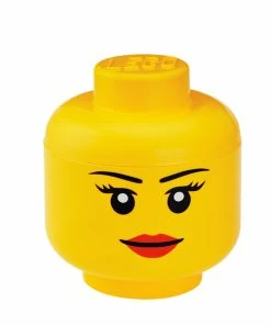 Brand new ???? Room Copenhagen Lego Storage Head Container, S, Girl ????