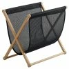 Deals 💯 Woodnotes Magazine Rack, Oak - Black 👍