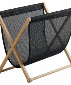 Deals 💯 Woodnotes Magazine Rack, Oak - Black 👍