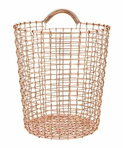Hot Sale โ๏ธ Korbo Bin 18 Wire Basket, Copper โ๏ธ