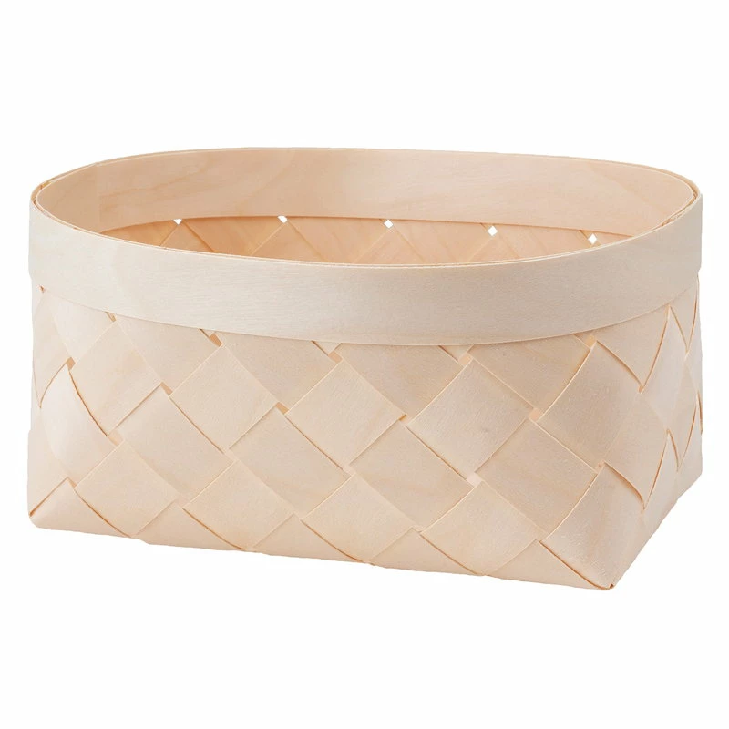 Viilu birch basket, oval, S Deals ???? Verso Design Viilu Birch Basket, Oval, S ???? -Muuto Shop 9Verso OvaaliS EK