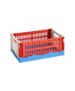 Wholesale β€οΈ HAY Colour Crate Mix, S, Recycled Plastic, Red π