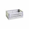 Flash Sale ???? HAY Colour Crate Mix, S, Recycled Plastic, Lavender ???? -Muuto Shop AB664 A601 AB78 HAY Colour Crate Mix S lavender