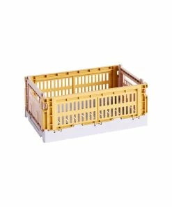 Best reviews of ๐ฏ HAY Colour Crate Mix, S, Recycled Plastic, Golden Yellow โ๏ธ