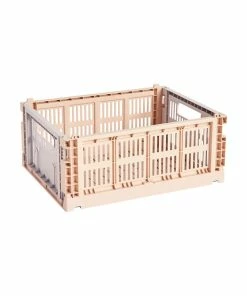 Budget ???? HAY Colour Crate Mix, M, Recycled Plastic, Powder ????