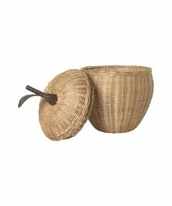 Cheapest ❤️ Ferm LIVING Small Apple Braided Basket ???? -Muuto Shop Apple braided storage 100229 206 2