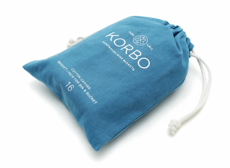 Basket Liner 24 L, blue Promo ???? Korbo Basket Liner 24 L, Blue ???? -Muuto Shop Basket liner blue