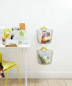 New ???? Korbo Bin 16 Wire Basket, Acid Proof Stainless Steel ✨ 7 New ???? Korbo Bin 16 Wire Basket, Acid Proof Stainless Steel ✨ -Muuto Shop Bin 16 Desk