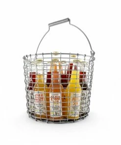 Flash Sale ⌛ Korbo Bucket 16 Wire Basket, Acid Proof Stainless Steel ???? 4 Flash Sale ⌛ Korbo Bucket 16 Wire Basket, Acid Proof Stainless Steel ???? -Muuto Shop Bucket 16 acid proof stainless bottles